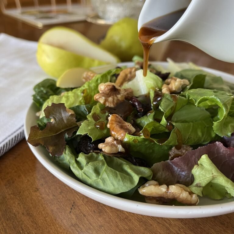 Honey Walnut Salad with Be Local New Zealand Honey