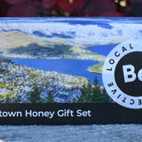 Queenstown Honey Gift Set box with Skyline view of Queenstown